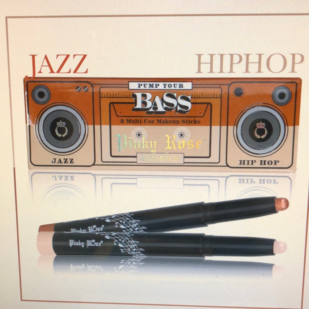 Pinky Rose JAZZ HIPHOP base stick pump up bass duo